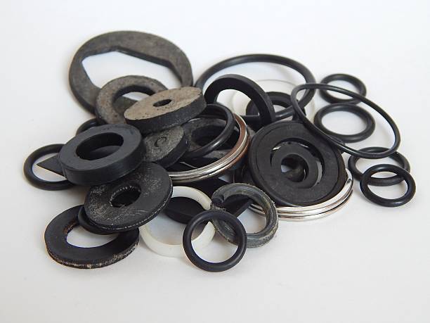 istock Rubber o-rings for water supply. 513231199