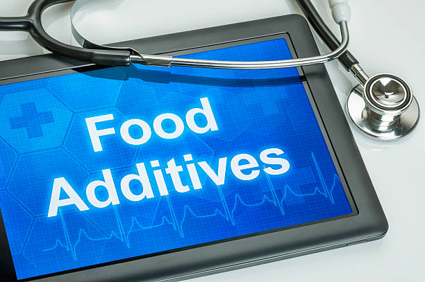 istock Tablet with the text Food Additives on the display 513233170