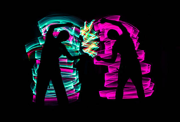 istock Light Painting Dragon Ball Fusion Dance 513233179