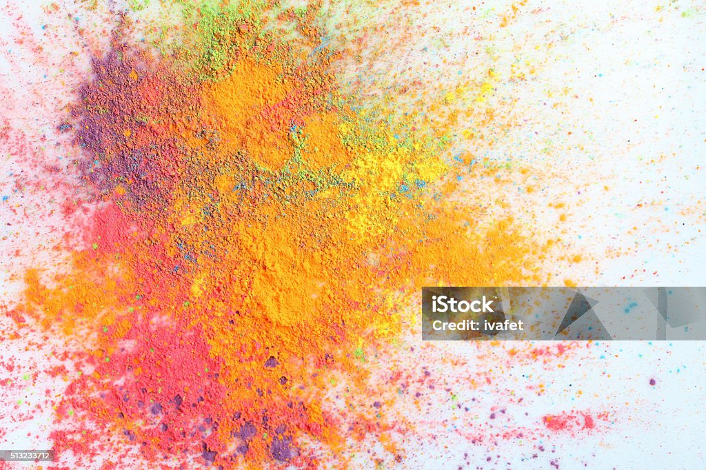 Indian Holi festival colours Celebrate festival Holi. Indian Holi festival of colours Holi Stock Photo