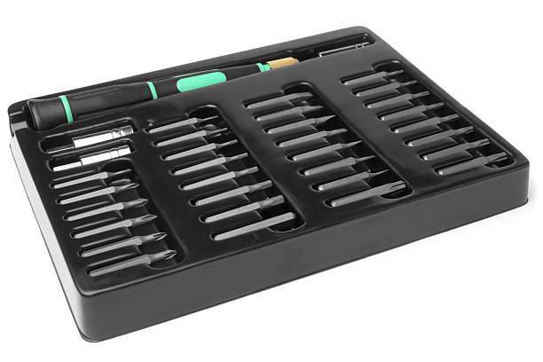 istock Tool kit case of bit shank for screwdriver 513236550