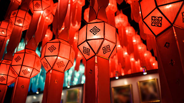 istock Lanterns decoration festival 513237242