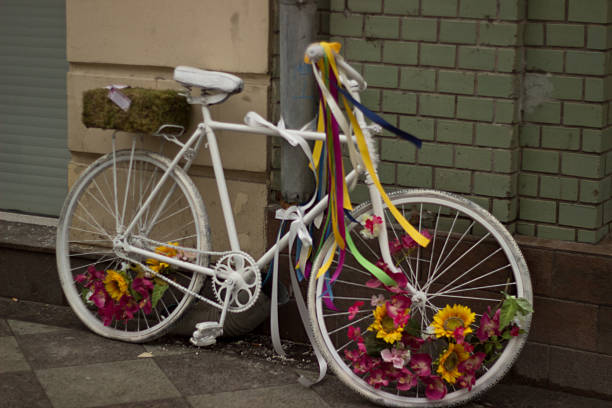 istock bicycle on the street 513240214