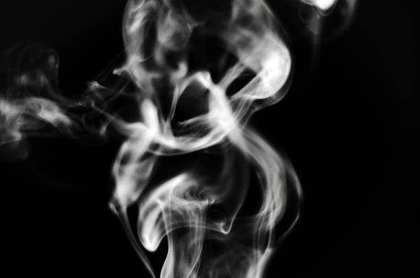 istock Smoke on black background in soft focus 513243368