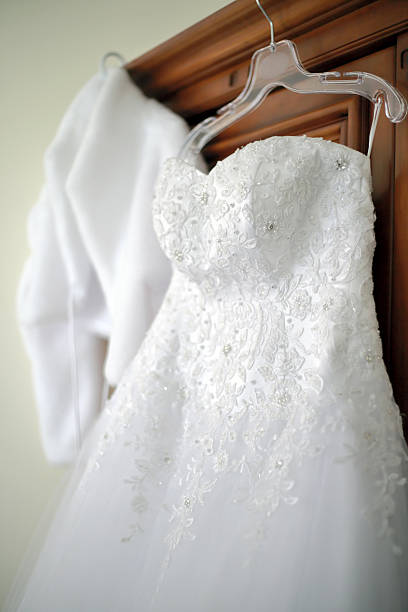 istock Bride dress before the wedding 513244142