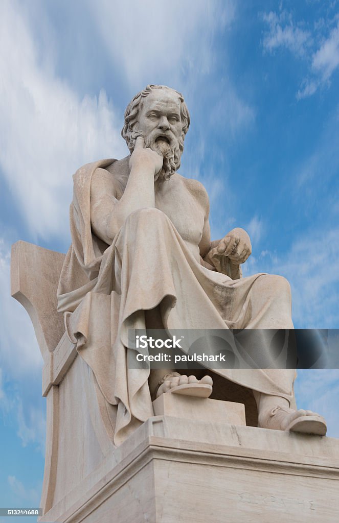 Greek Philosopher Aristoteles Sculpture Aristotle Stock Photo