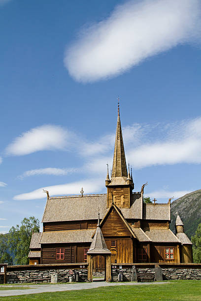 istock Stave Church in Lom 513244842
