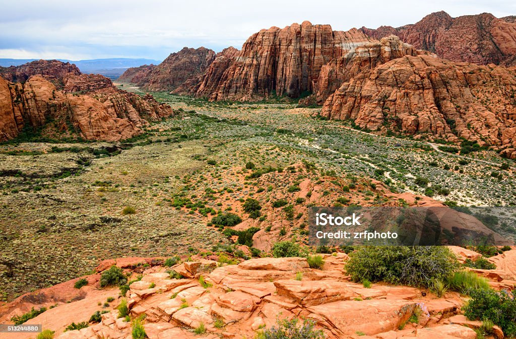 Snow Canyon State Park Utah Stock Photo