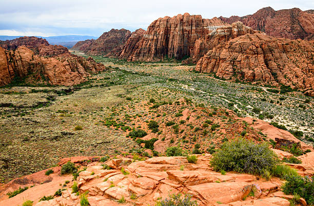 Snow Canyon State Park stock photo