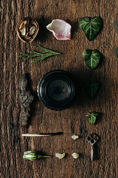 istock Creative arrangement of things. Flat lay 513245612
