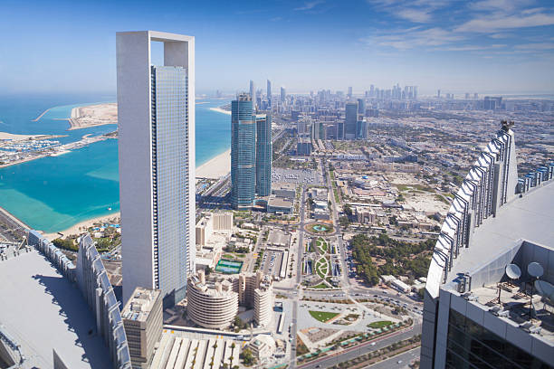 istock Aerial view of Abu Dhabi 513245992