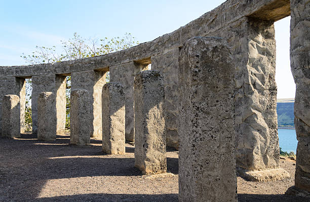 Maryhill Stonehenge Maryhill StonehengeMaryhill Stonehenge maryhill washington stock pictures, royalty-free photos & images