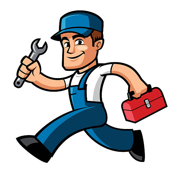 1,799 Cartoon Of Maintenance Man Illustrations & Clip Art - iStock