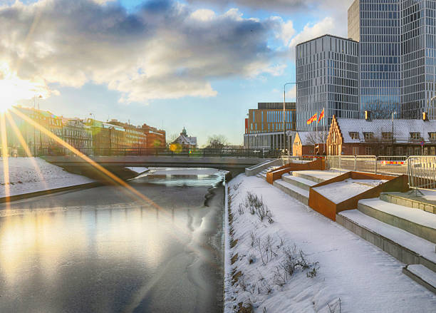 istock Malmo canal and buildings 513249988