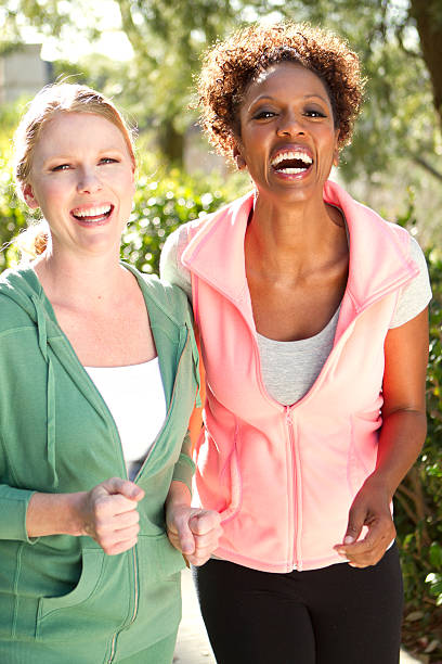 istock Woman walking and talking 513251219
