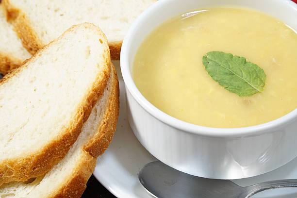istock bowl of soup and bread 513251625