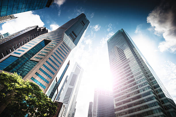 istock Contemporary Singapore skyscrapers 513252630
