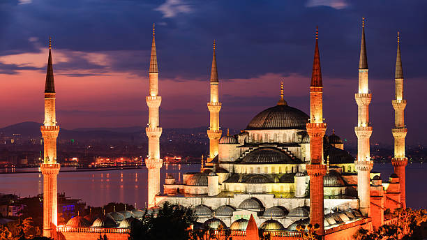 istock Sunrise over The Blue Mosque, Istanbul, Turkey 513252686