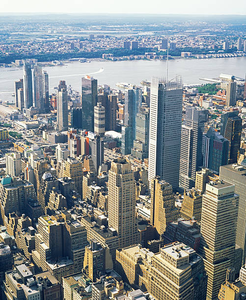 istock Aerial view of NYC. 513252811