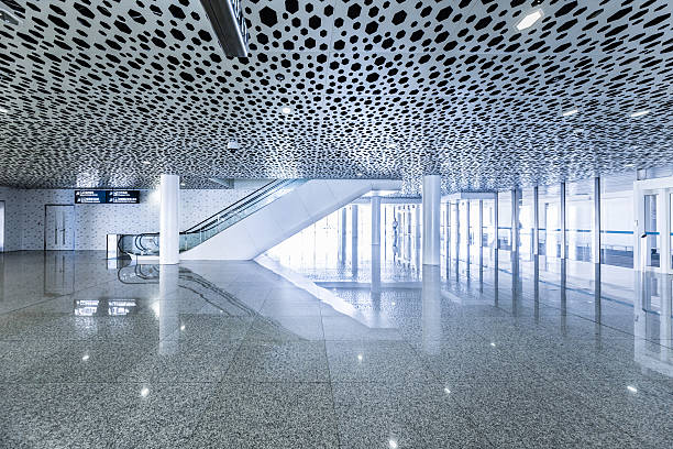 istock Interior of a Modern Airport 513253037