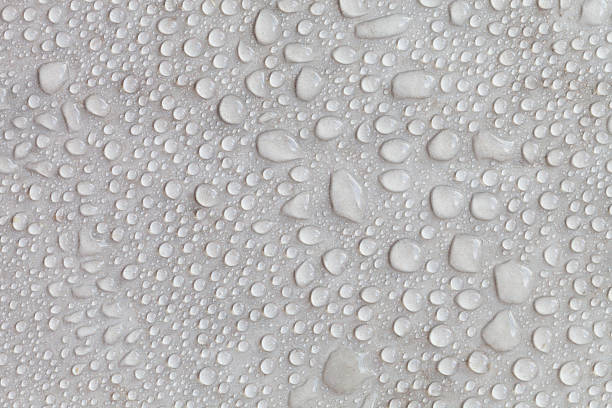 istock Water droplets on shower tiles 513253500
