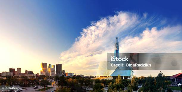 Winnipeg Skyline Stock Photo - Download Image Now - Winnipeg, Manitoba, Urban Skyline