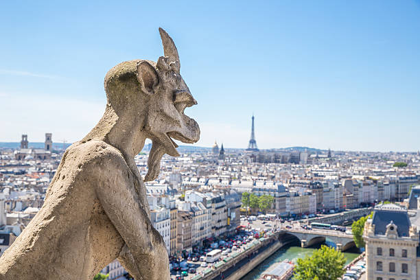 istock Gargoyle at Notre Dame Paris 513271785