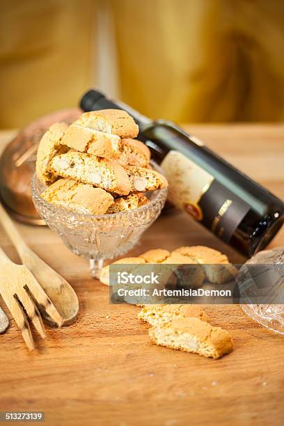 Cantucci Biscuits Of Siena Stock Photo - Download Image Now - Almond Tree, Biscotti, Butter