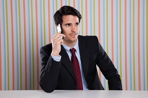 istock Businessman talking at his cellphone 513273801