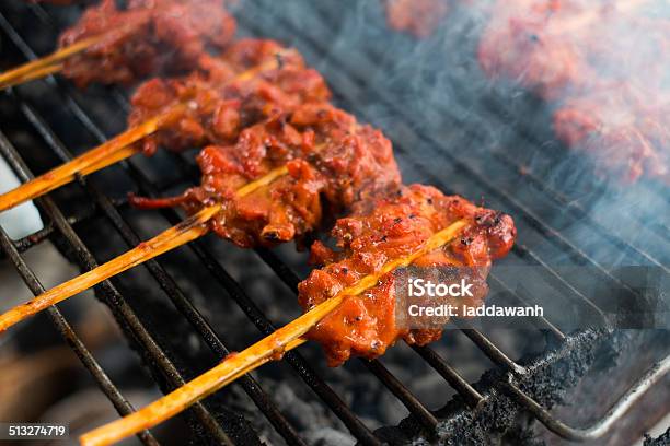 Thai Style Bbq Grilled Chicken Stock Photo - Download Image Now - Food and Drink, Freshness, Gourmet