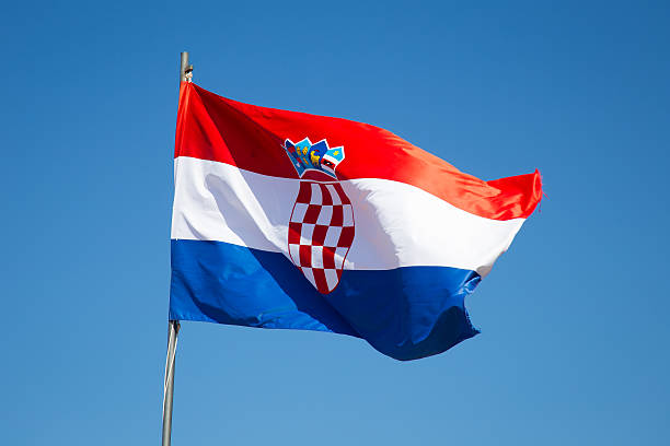 istock Croatian Flag - Stock Image 513289747