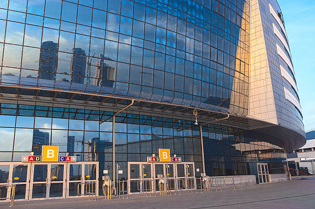 istock Back Side of Minsk-Arena Sport Complex 513289793