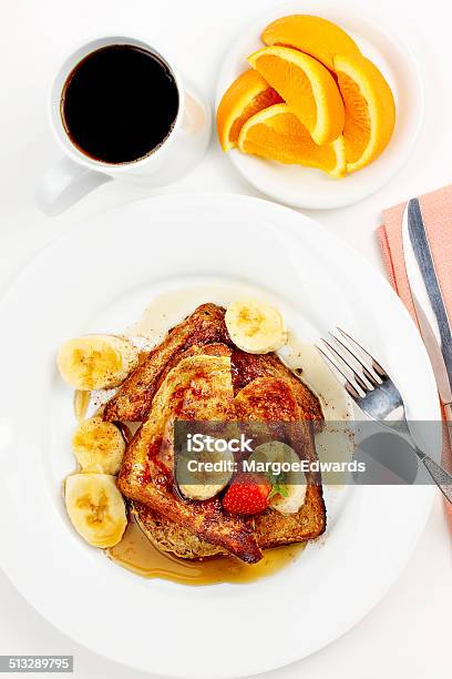 French Toast Stock Photo - Download Image Now - French Toast, Banana, Berry Fruit