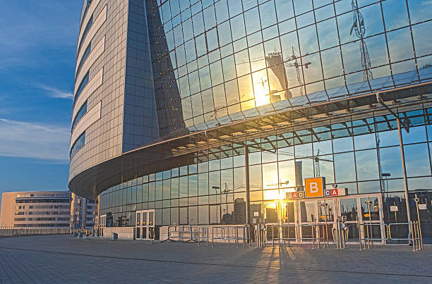 istock Back Side of Minsk-Arena Sport Complex 513289813