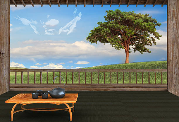 istock Cup of tea and mint with nice background 513290113