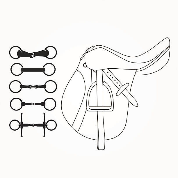 Horse Bit Illustrations, Royalty-Free Vector Graphics & Clip Art - iStock