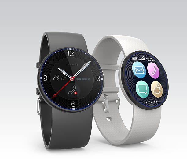 istock Smart watches isolated on gray background 513293023