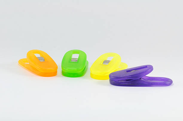 istock Many colorful binder clips 513293093