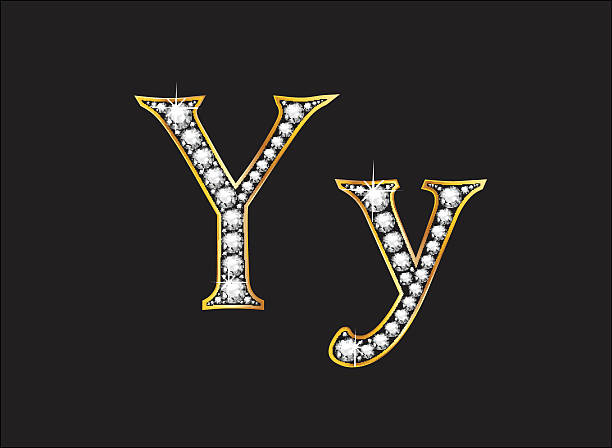 50+ Diamond Letter Y Illustrations - iStock
