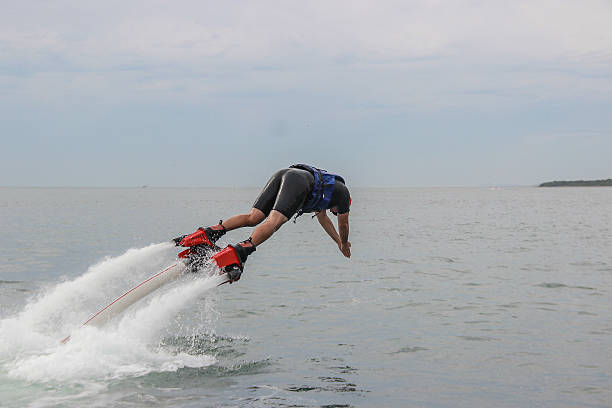 istock Flyboard extreme sport adventure 513299232