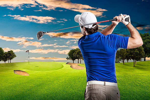 Golf Player stock photo