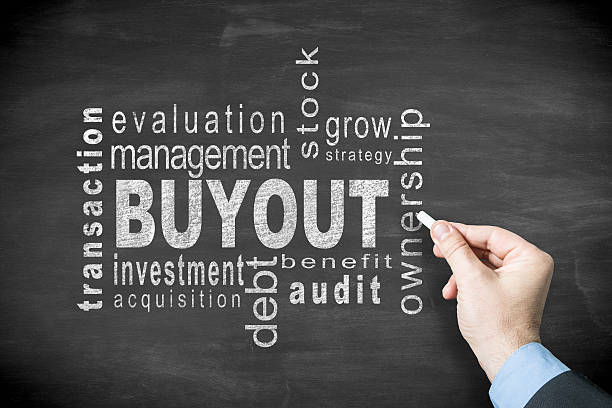 istock buyout word cloud on blackboard 513304432