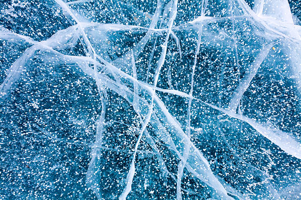 istock ice and cracks on the surface of Lake Baikal 513304876