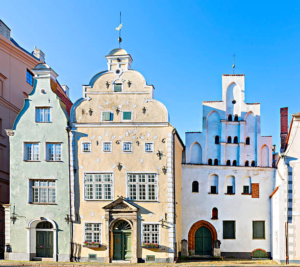 istock Medieval buildings in old Rga, Latvia 513309094
