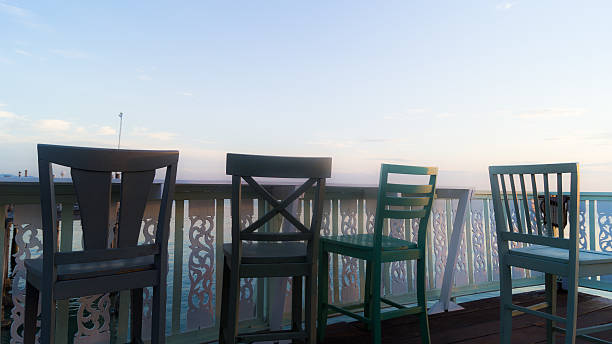 istock Four Chair with Blue Sky Background 513314079