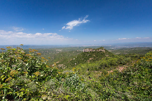 istock Summer Landscape - View from Montserrat Mountain, Spain 513314700