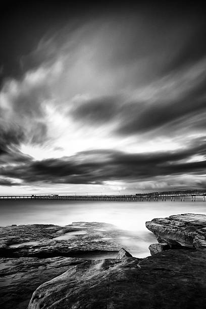 This is part of an on going series where I go out during the night to capture the mood and mystery of the sea.