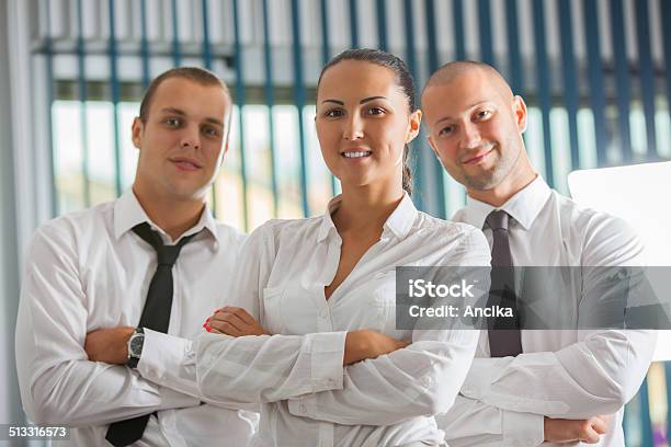 Business Team Stock Photo - Download Image Now - Adult, Arms Raised, Blue-collar Worker