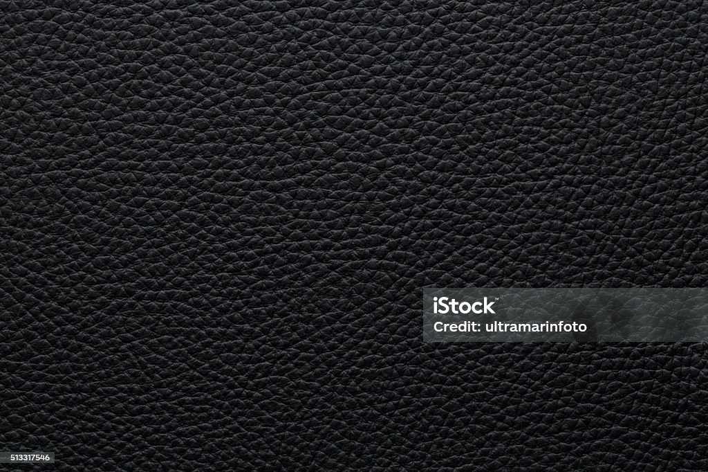 Natural dark black leather texture Natural pattern High resolution natural, dark black leather  texture. Black backgrounds, natural pattern. Leather Stock Photo