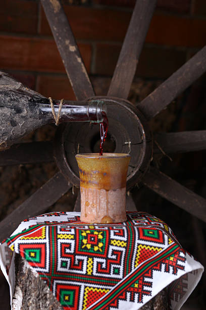 istock Traditional bottle of wine 513319903